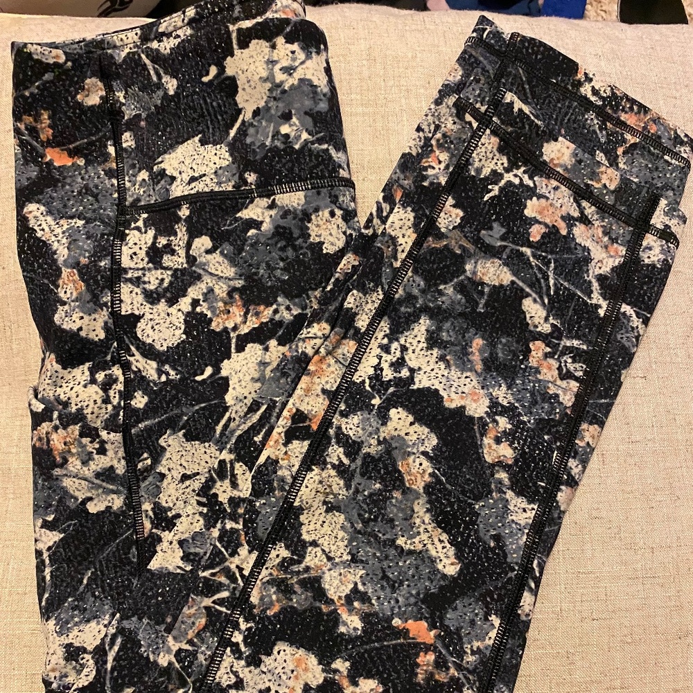 LULULEMON Floral Wunder Under Crop Leggings 6